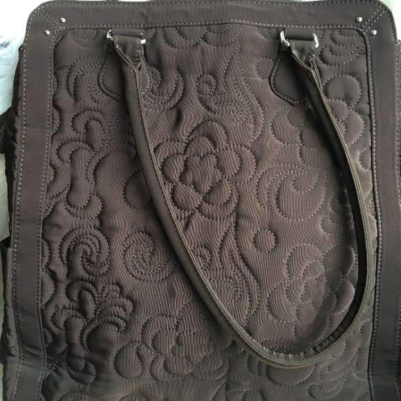 Vera Bradley Espresso North South Tote *Retired - Picture 1 of 8
